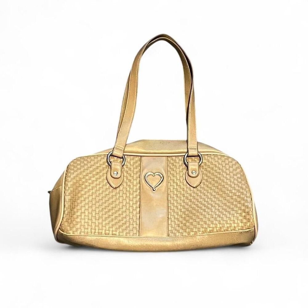 Unbranded Women's Tan and Gold Bag